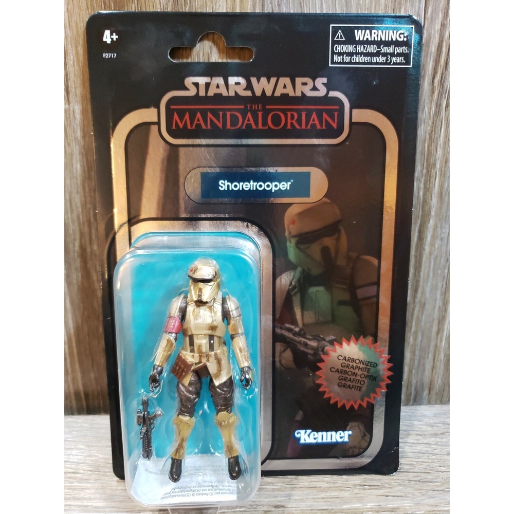 Star Wars The Mandalorian Shoretrooper Carbonized Graphite Kenner 3.75" Figure‎